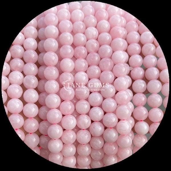 Quality Round Beads in Assorted Colors Natural Rose Quartz Golden Rutilated Quartz for DIY Jewelry wholesale