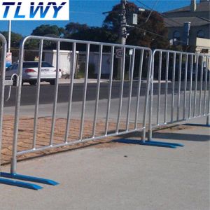 ISO9001 Portable Safety Crowd Control Barriers Anti Corrision