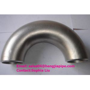 180deg WP 317L ANSI B16.9 steel elbow