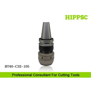 BT40 CNC Machine Tools Power Type Tool Holder Precision 0.003mm For Heavy Duty