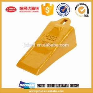 China bucket teeth of Daewoo 2713-9051 DH55 DX55 bucket tooth and adapter