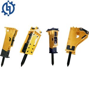 China Open type / side type 135mm Chisel Side Mounted EB135 hydraulic break hammer ATLAS for 18-21tons excavator on sale