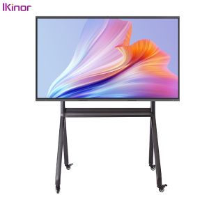 Ikinor 65 Inch Conference Interactive Flat Panel Zero Bonding Dual System Smart