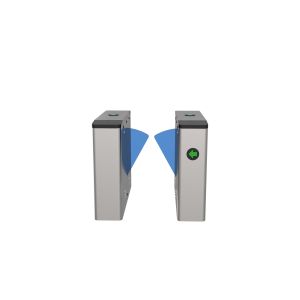Modern Security Solution 550mm Flap Barrier Turnstile with Dynamic Indicator