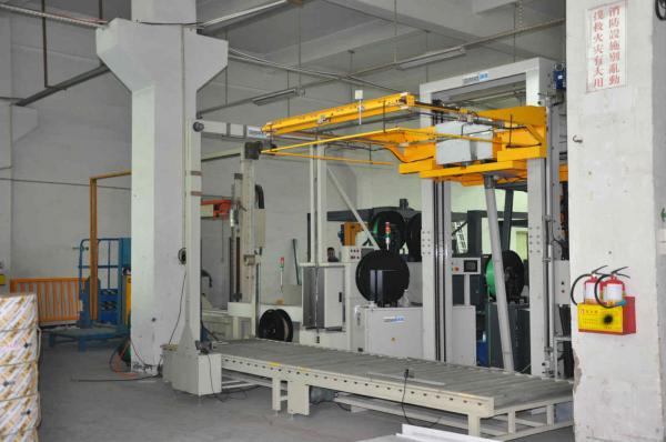 Quality Automatic Packaging Vertical Pallet Strapping Machine PP/ PET Strap Material wholesale