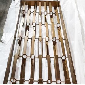 Customized Screen Double Sided Partition Screen Room Divider Aluminum Stainless