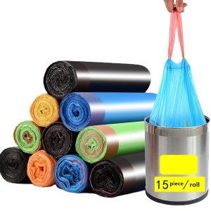 Plastic Garbage Bags Heavy Duty Trash Can Liner for Manufacturers Household