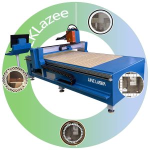 Cheap CO2 Laser Engraving Machine For Mirror Glass Engraving Line Speed 8000mm/S for sale