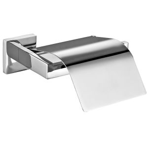 Rustproof Toilet Paper Holder Polished Thicken Square Toilet Paper Holder