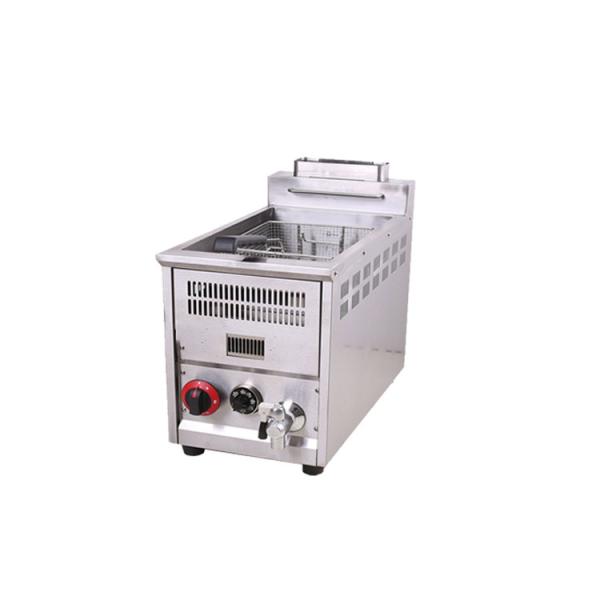 Quality mini double gas deep fryer commercial and for home wholesale