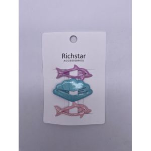 China Polyester Kids Animal Hair Pins A Fun Addition to Spring Season Outfits in Various Colors on sale