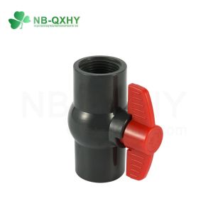 Structure Flexible Ball Valve 1/2"-2" Inch ASTM Standard Schedule 40 PVC for