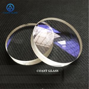 Circular Optical Windows Polished Clear Surface Finish Plate Color Material