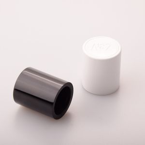 Customized Electroplated Round Crimp Metal Fragrant Caps Scented Bottle Lids