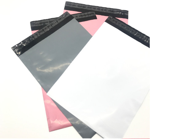 Quality Custom Printed Poly Mailer Bags Plastic Poly Envelopes 12.5" X 19" #6  Rainproof wholesale