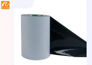 Cheap Black White Protective Film , Clear Plastic Protective Film 30 ~ 1240mm Width for sale