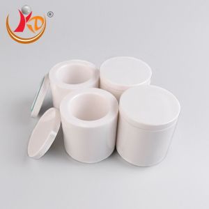 Ceramic Zirconia Ball Mill Jar with Smooth Surface for Grinding Metal Powders in