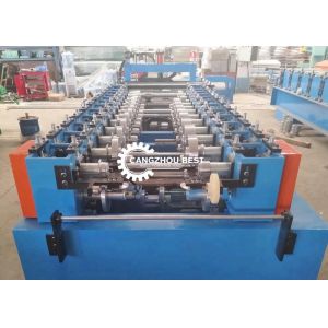 Standing Seam Roofing Sheet Roll Forming Machine , Snap Lock Forming Machine