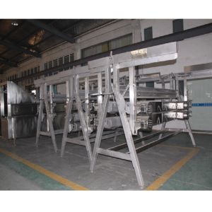 SS 304 Poultry Chicken Slaughtering Machine 500 bph For Manufacturing Plant