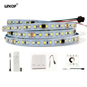 24v Addressable Single Color LED Strip , Self-Adhesive 2835 Linear Light 120