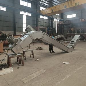 Stainless Steel Chain Scraper Conveyer Customized Wet Scrapper Conveyor