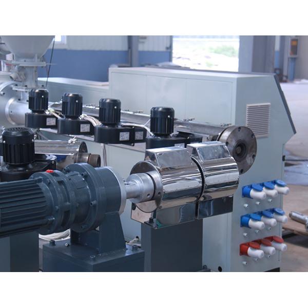 Quality 2 Caterpillar 20-63mm HDPE Pipe Extrusion Line Machine 45kw wholesale