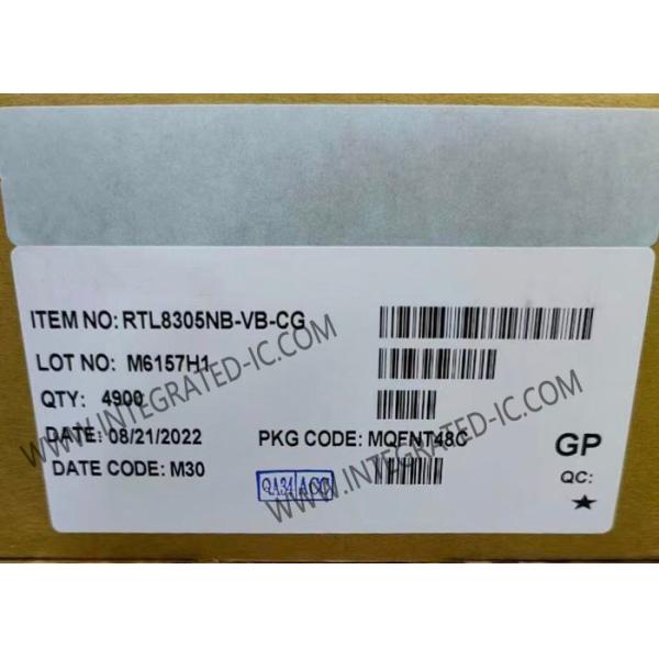 Quality RTL8305NB-VB-CG 5-Port 10/100M Ethernet Switch Controller with 3.3V Input Power wholesale