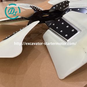 EexcavaStart 600-633-7850 Cooling Fan for 6D125 Engine WA470-3 Excavator