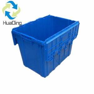 Heavy duty plastic moving box large storage box