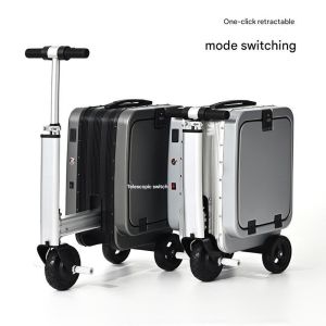 Cheap Multifunctional electric ride-on suitcase, 20-inch, unisex, carry-on, TSA lock , front opening, travel luggage ,smart suitcases for sale