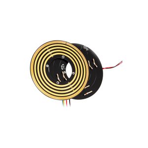 China Small Thickness Flat Slip Ring Transmitting 5A Current with Low Contact Resistance on sale