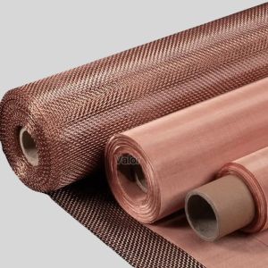 Soft Copper Wire Mesh For Fireplace Screen Wear Resistance Good Conductivity