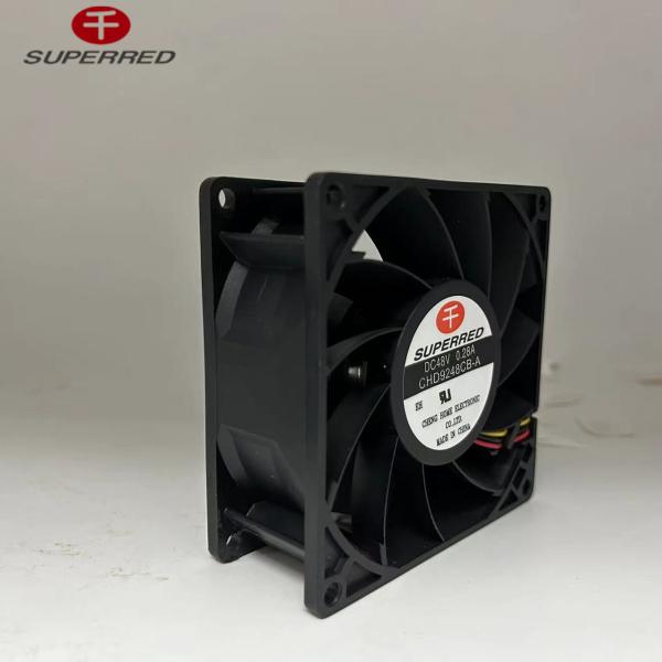 Quality 0.2A Current DC CPU Fan Black Color With 3Pin Connector For Efficient Cooling wholesale