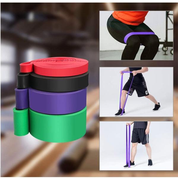 Fitness Hip Resistance Exercise Bands Custom Logo Fabric Resistance Booty Bands