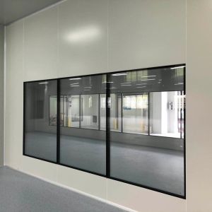 Electronics Industry 100KG Cleanroom Window Hospitals Door Design Lab Reviews