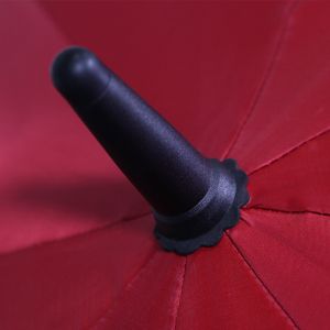 Auto open Double Layer Canopy Vented Umbrella Compact With EVA Foam Straight