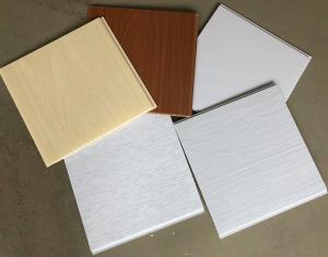 Cheap Laminate PVC Ceiling Board Pure White PVC Panel Matte White PVC Ceiling Wall Panel for sale