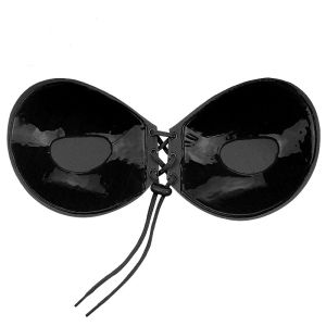 F1027 Front closure push up adhesive adjustable strapless bra