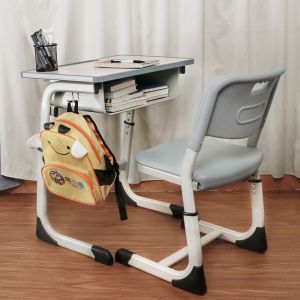 Bedroom Furniture Adjustable Single Student Table And Chair Set for Education