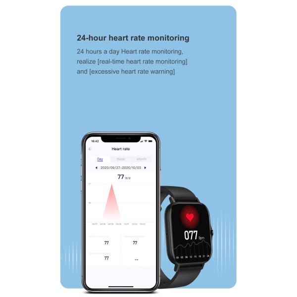 Dt94 Gts 2 Smart Watch Men Bluetooth Call 1.78 Screen Fitness Tracker Blood Pressure Ecg Sport Women Smartwatch