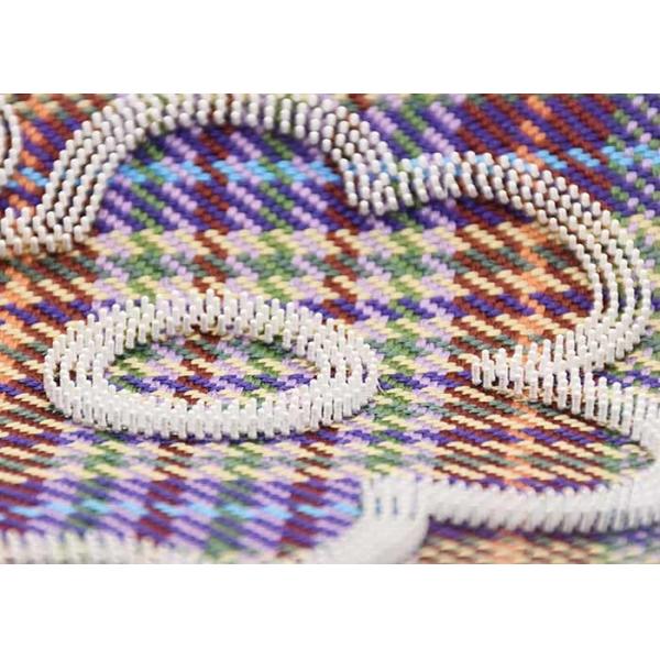 1.0mm Toothbrush Print Woven Fabric Labels Silicone Logo For Garments