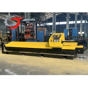 Welded Round CNC Pipe Cutting Machine 1500mm Flying Saw Cutter