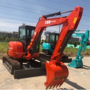 Free Shipping 25 kw Kubota KX U55 Chinese Small Micro Digger EPA Ton 5.5ton Mini