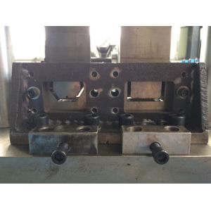 Thin Type Ceiling Roll Forming Machine Double Line Chrome Surface 0 - 15m / Min