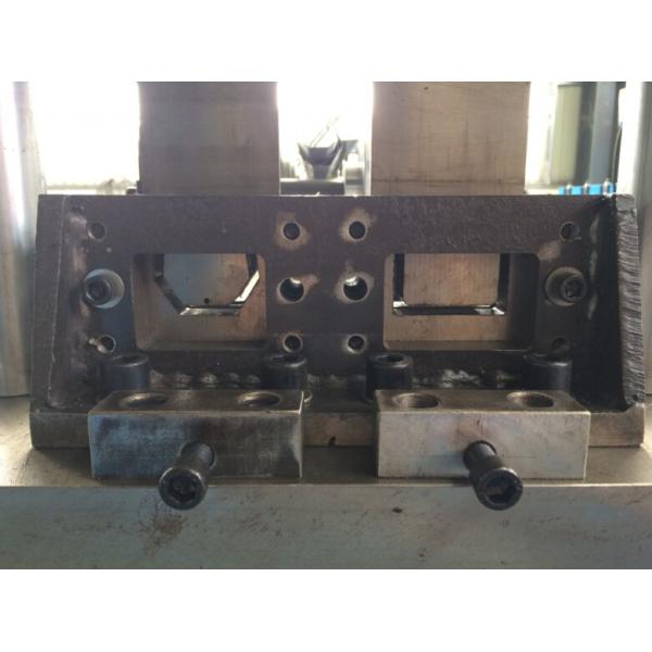 Thin Type Ceiling Roll Forming Machine Double Line Chrome Surface 0 - 15m / Min