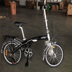 Folding Bicycle 20 Inch 7 Gear 6 Speed Hi Ten Steel Frame Aluminum Alloy Shimano