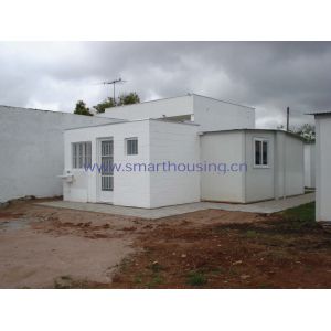 Foldable Modular Prefabricated Housing/ White Portable Emergency Family Shelters