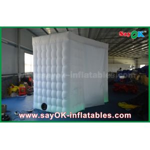 Inflatable Photo Studio White Arc - Shaped Portable Inflatable Photo Booth Shell