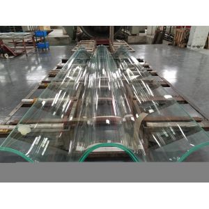 Cheap UV Protection Tall Skylight PVB Irregular Shaped Glass for sale