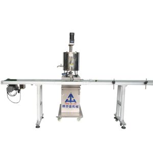 High Precision Eyeshadow Cream Filling Machine with Heating and Digital
